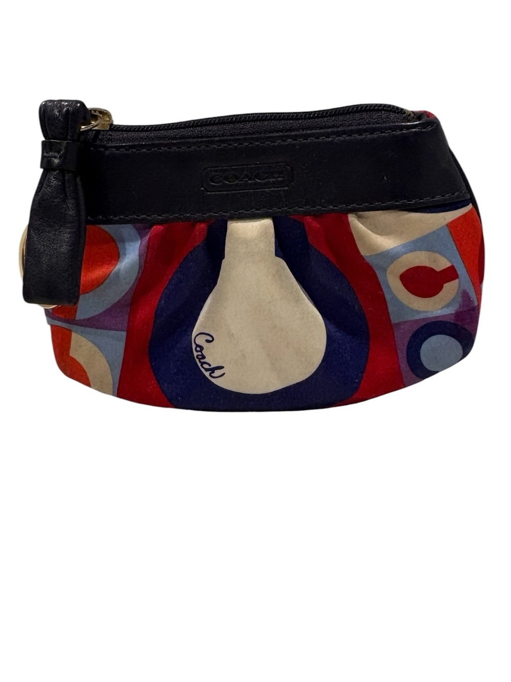 Coach - Resort Op Art Mini Skinny Coin Purse